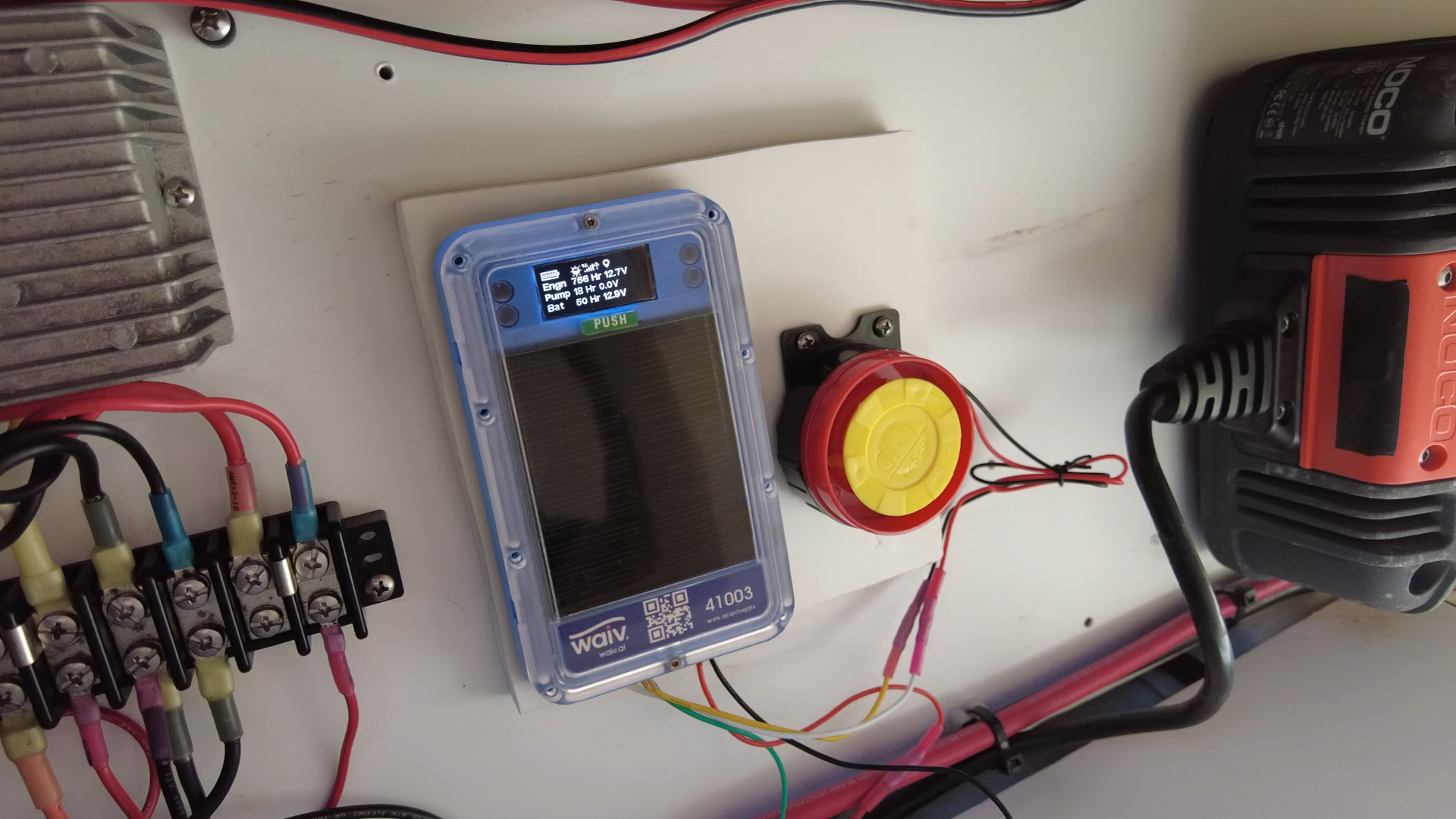 AHOY installed inside cabinet