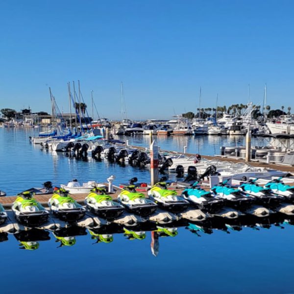 boats and jetskis